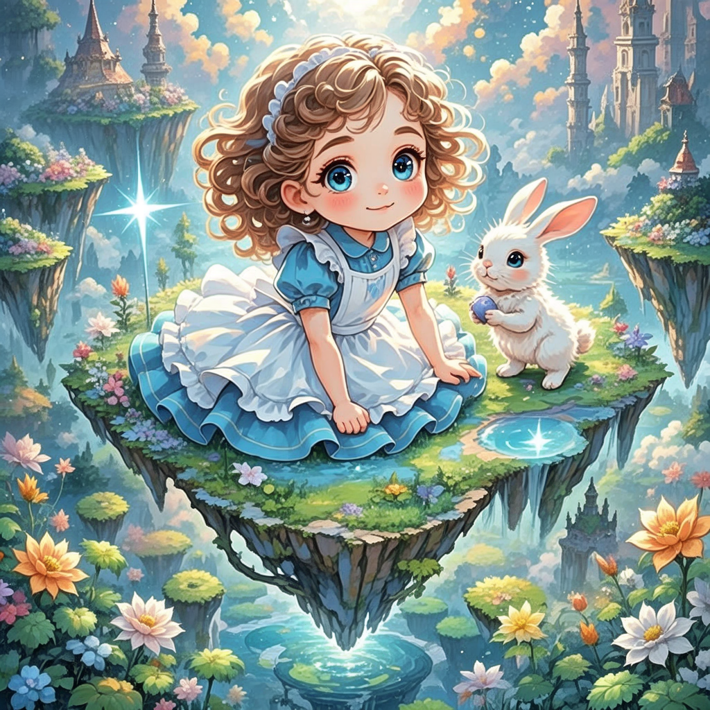 游戏与动画概念设计师-仙境探险的勇敢少女