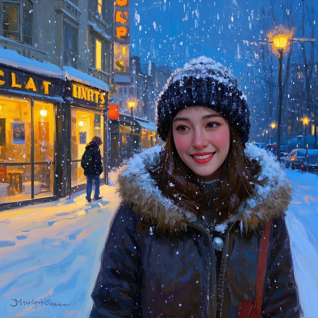 《雪中凝望》电商视觉经理-高转化主图与氛围图