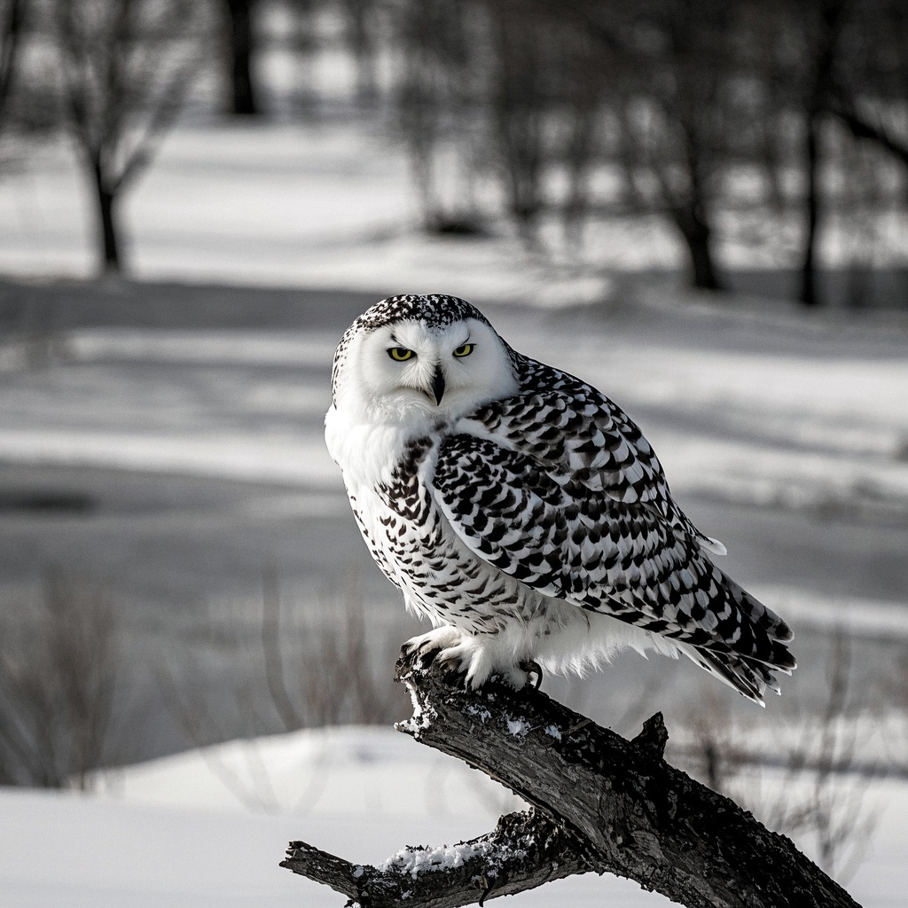 雪鸮艺术摄影杰作-出版封面与插图备选