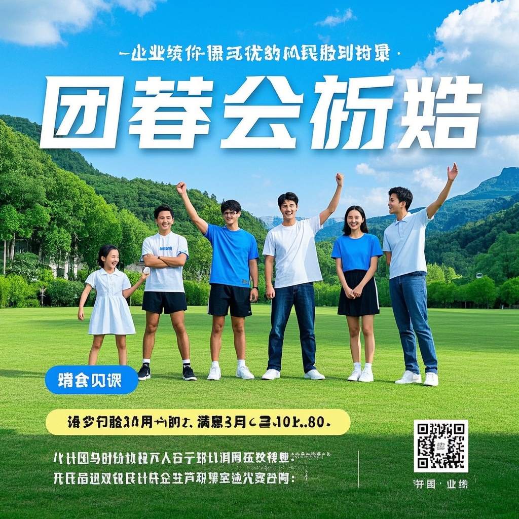 团建活动宣传海报-HR/行政版