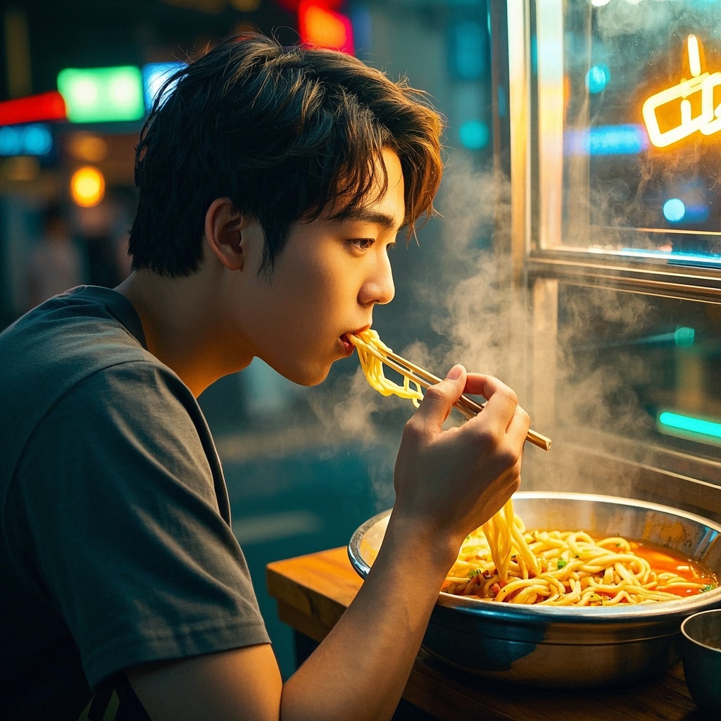光影美食肖像-美食博主与短视频创作者-封面缩略图与故事肖像