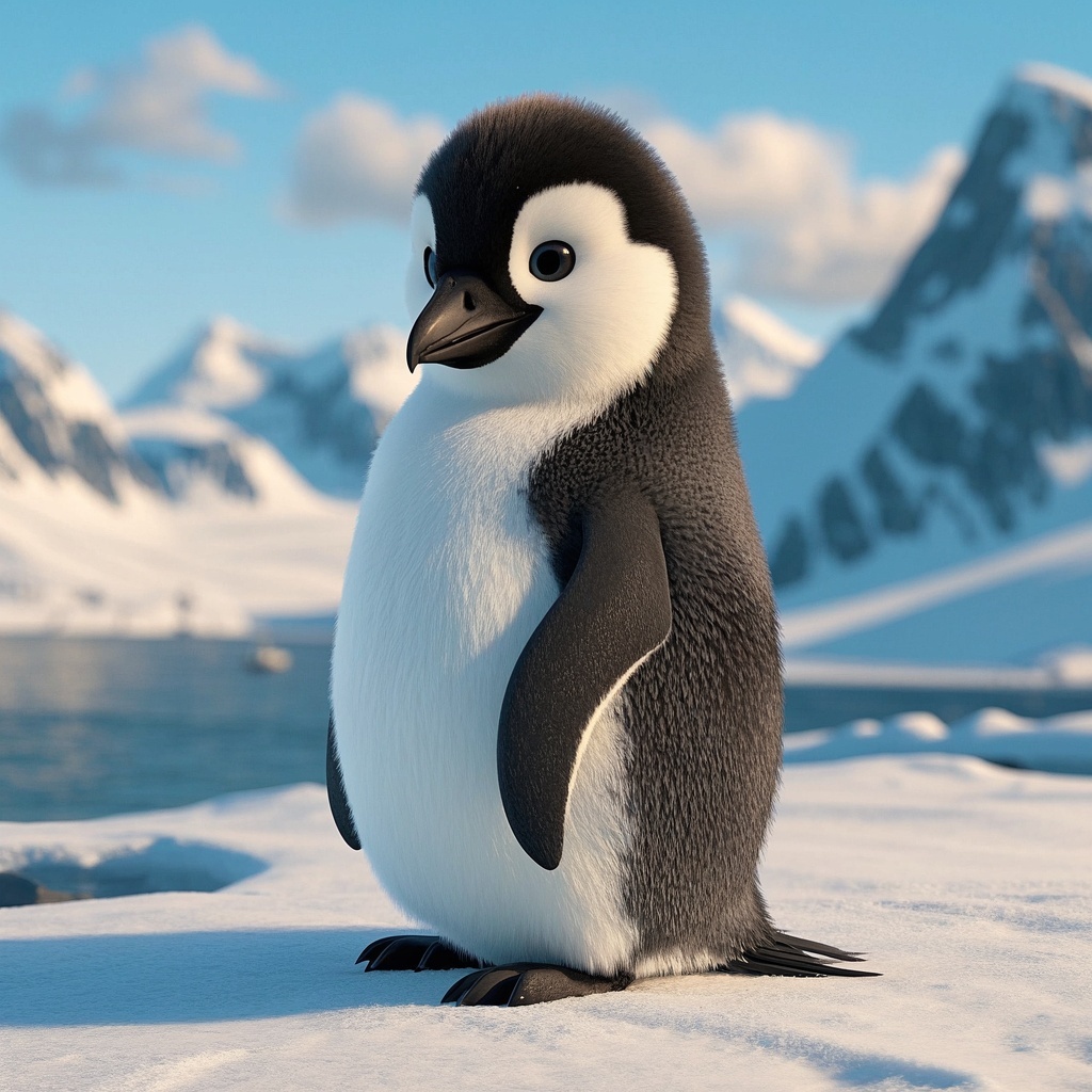 为游戏开发者生成Pixar风格3D小企鹅