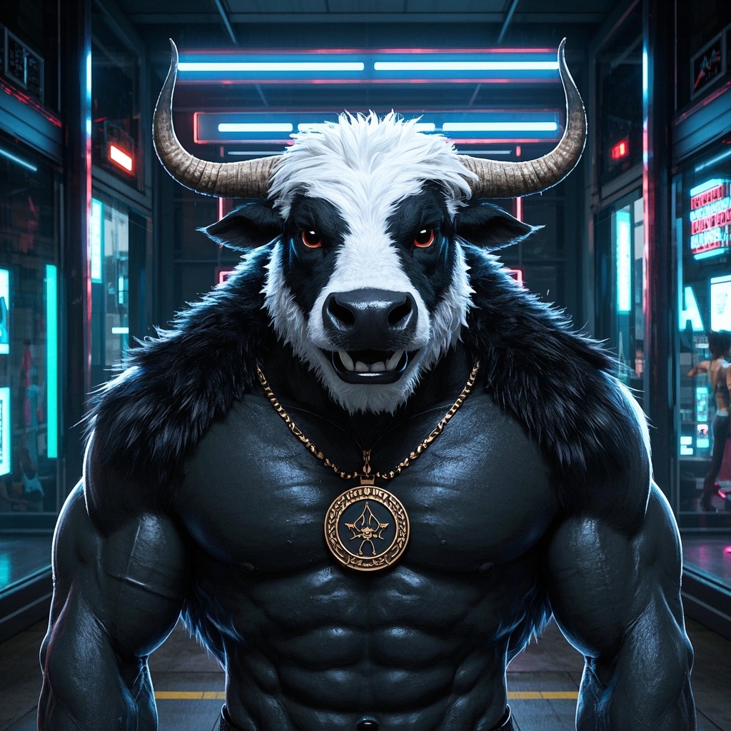 奇幻反差角色艺术肖像-品牌营销与电商运营