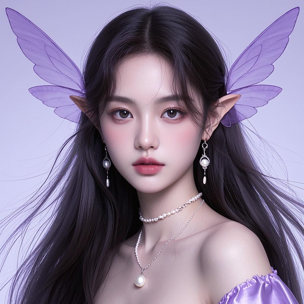 出版与封面设计-高吸睛女主封面《超写实少女仙子》