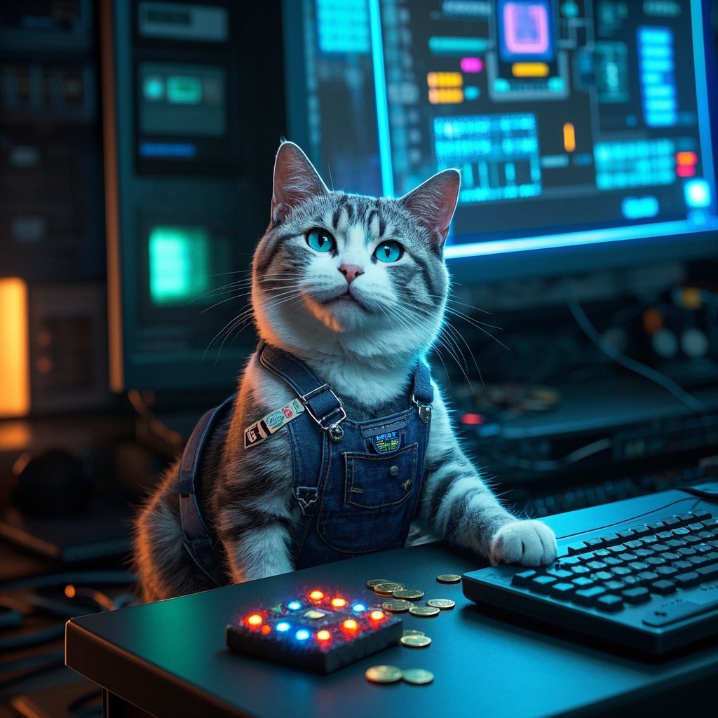 《虚实交融的萌猫奇遇》-游戏海报与商店横幅