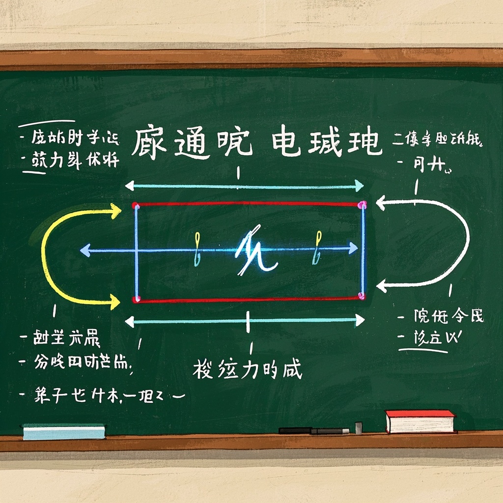 科学现象动态可视化-中小学理科教师-电磁感应示意