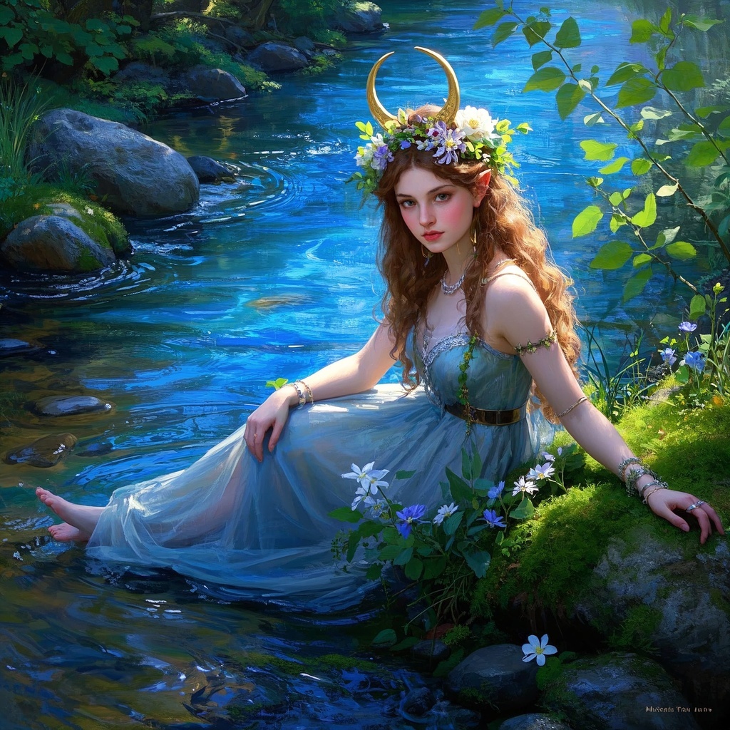插画设计师 - 游戏原画素材生成