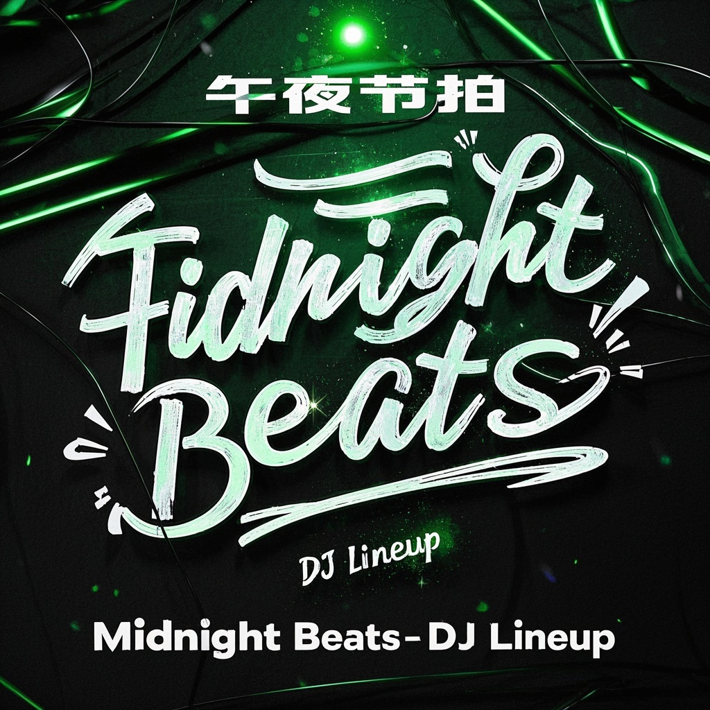音乐节/夜店与潮流品牌运营—演出海报与DJ排期