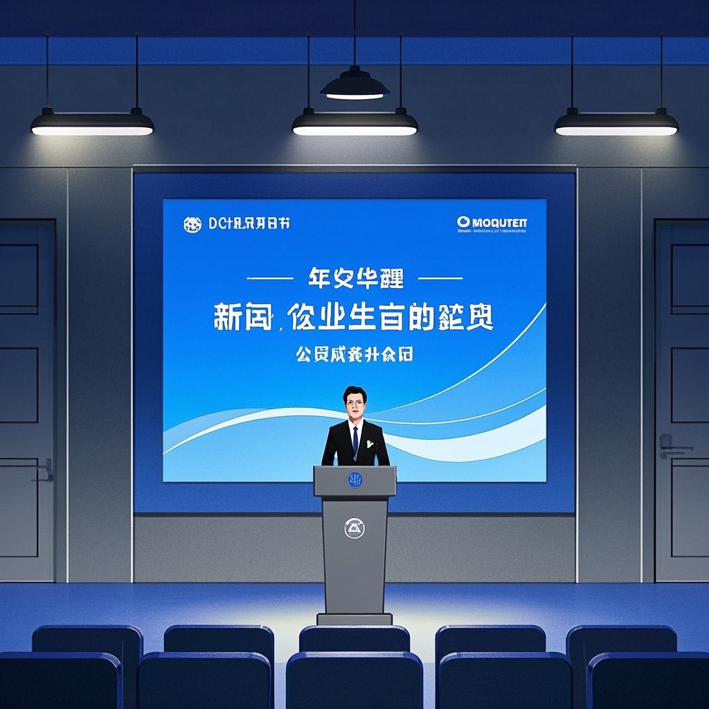 企业形象宣传画-公关与传播部门