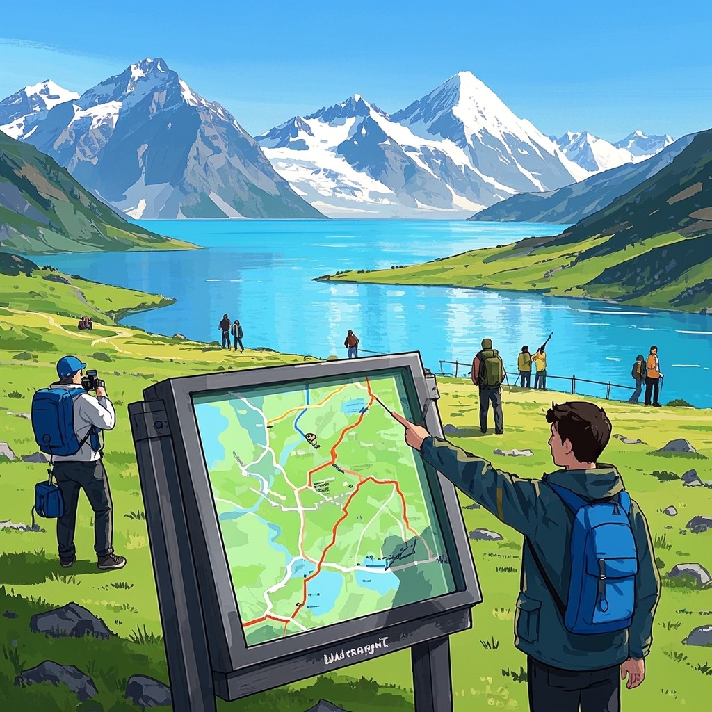 《旅行纪念插图》-旅行社与文旅品牌运营-主视觉与海报