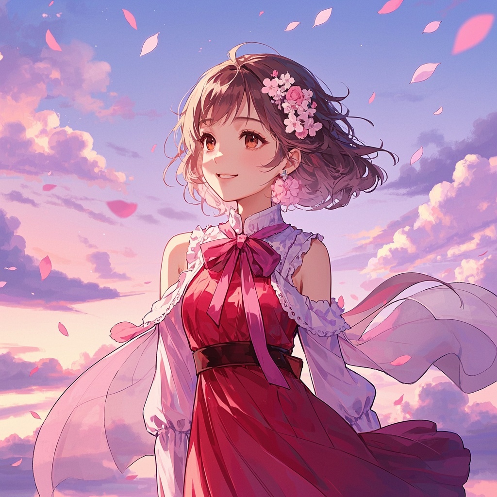 梦幻动漫花语少女-品牌与营销运营-主题活动主视觉