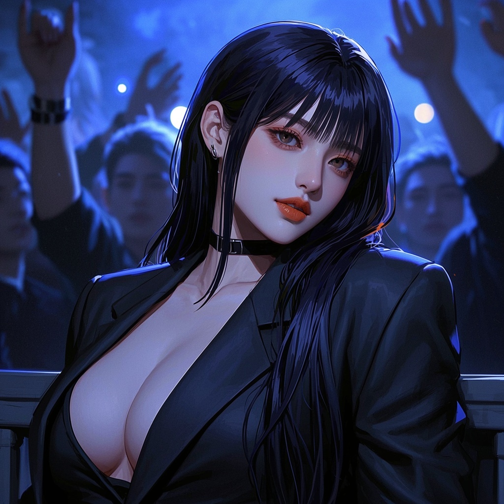 运营与新媒体编辑-日更主图-高冷慵懒爱豆半身