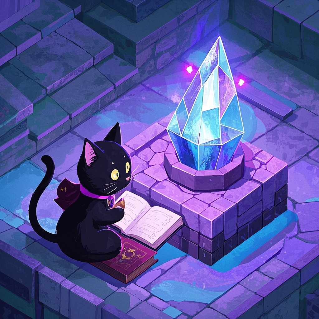 游戏团队-黑猫NPC立绘