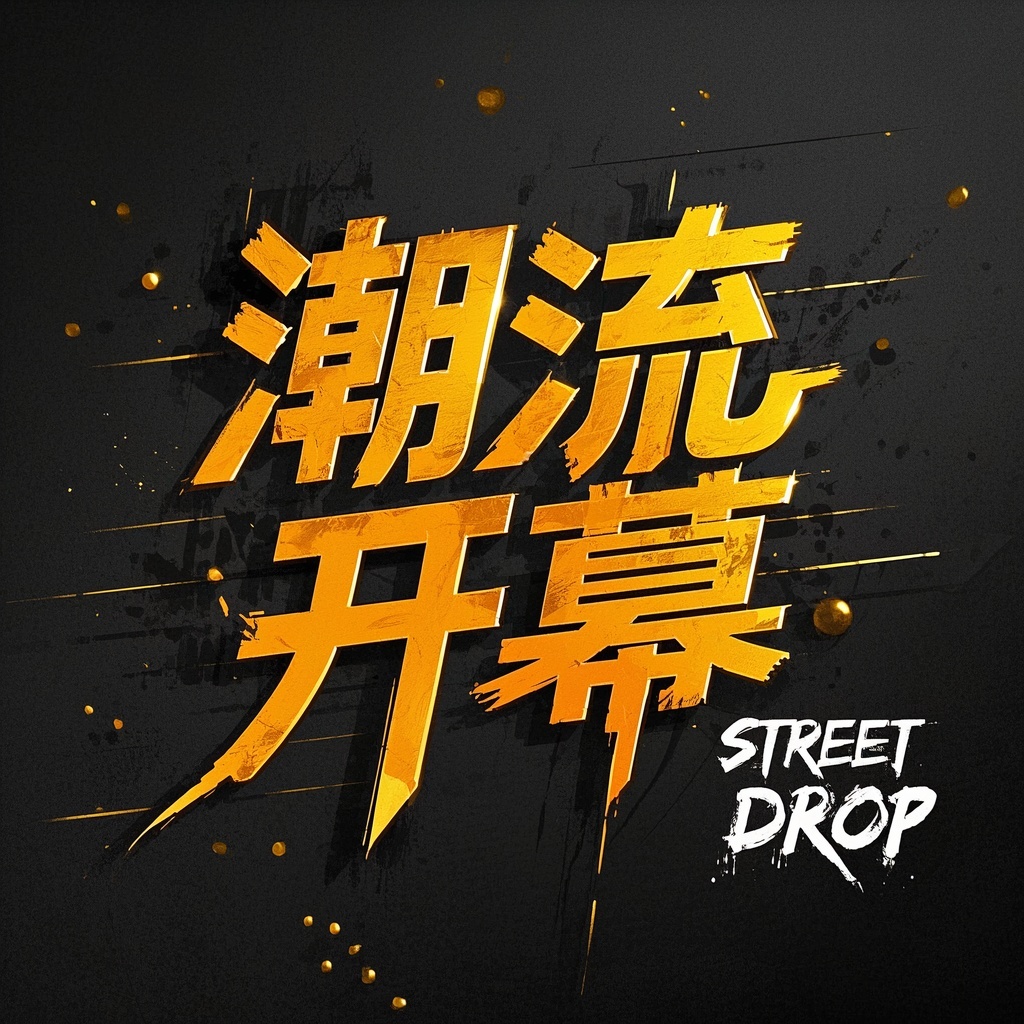 品牌社媒封面：统一调性-街头涂鸦标题