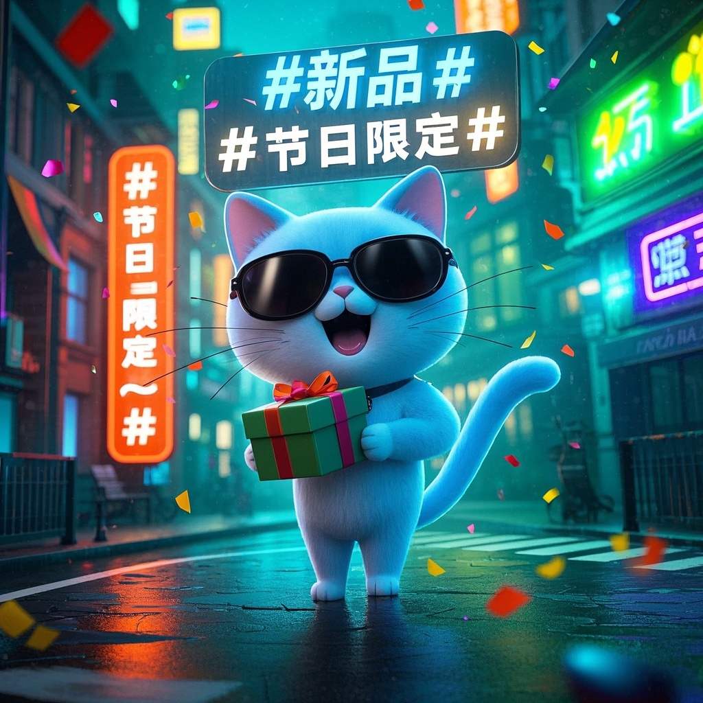 社交媒体热门梗图 | 品牌社媒运营-节日新品