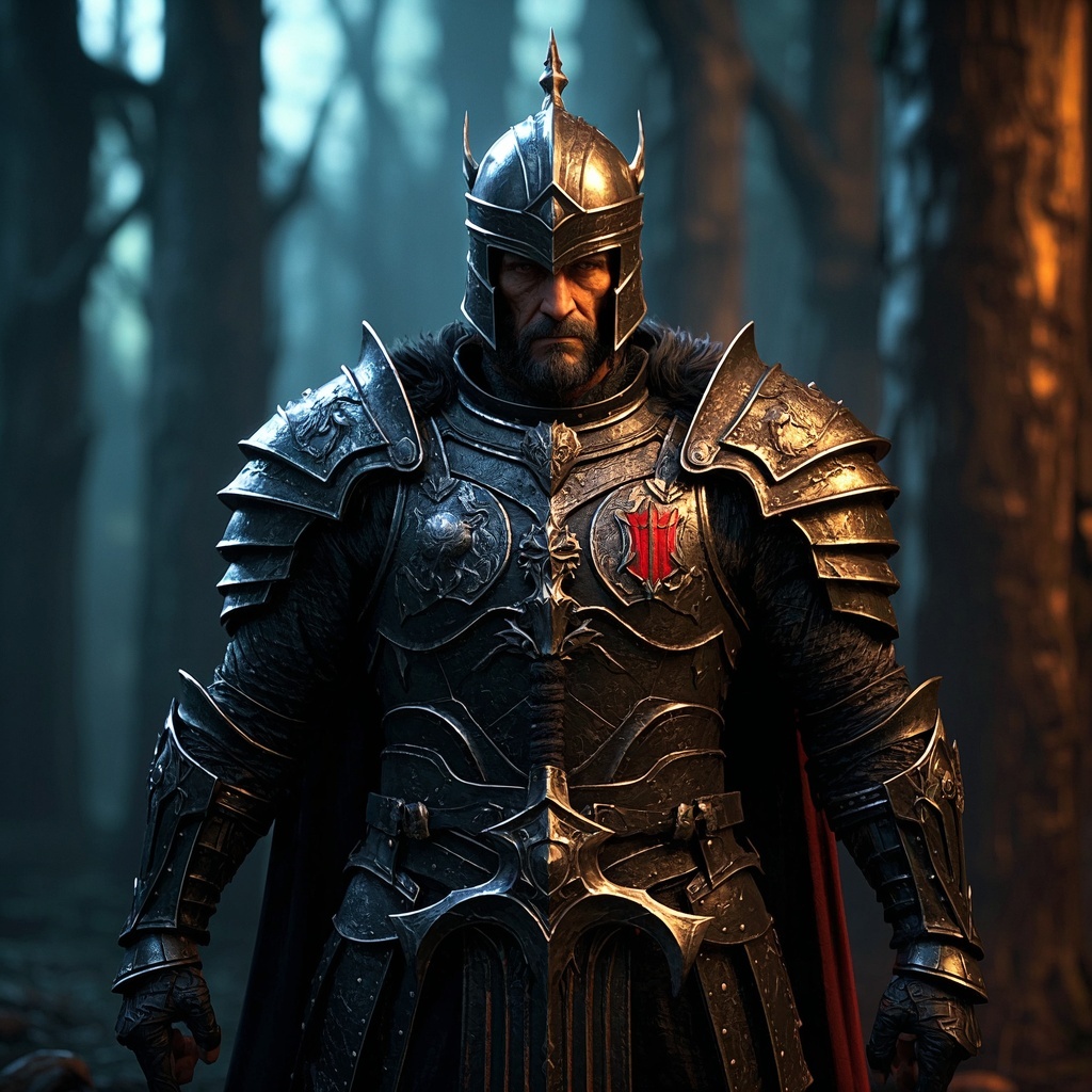 [战神暗黑史诗肖像] 影视营销团队-暗黑史诗主视觉与海报