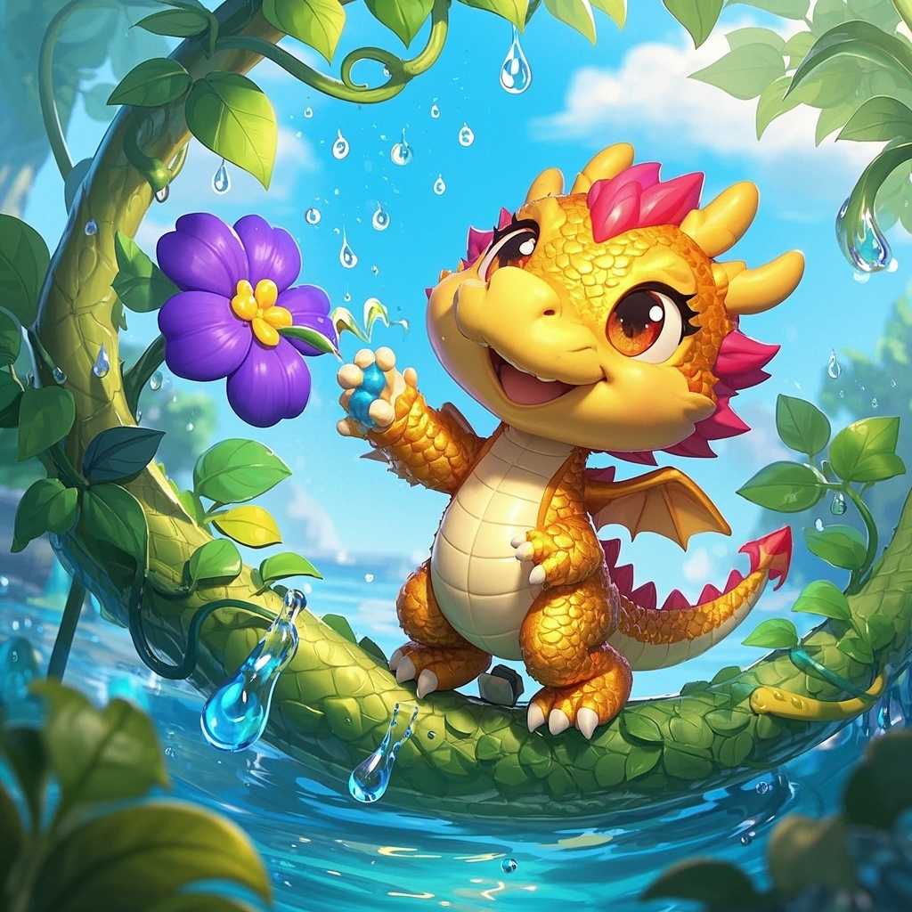 品牌营销：独特盲盒风龙角色