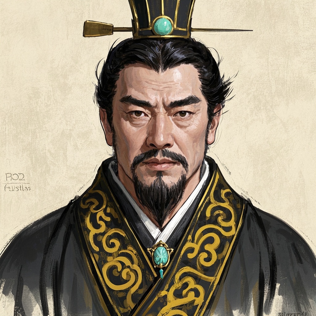 中小学历史教师-练习卡：秦始皇肖像