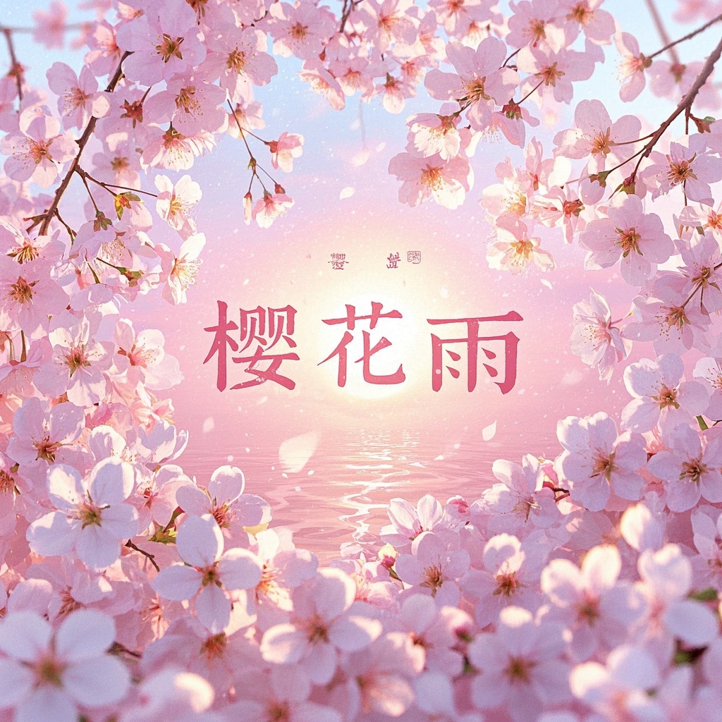 品牌运营与市场推广-活动主视觉与粉丝壁纸-春日樱雨壁纸