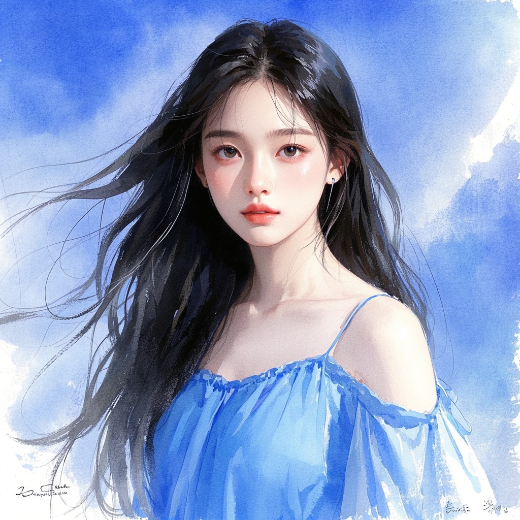 数字艺术创作者-生成高品质超写实肖像用例