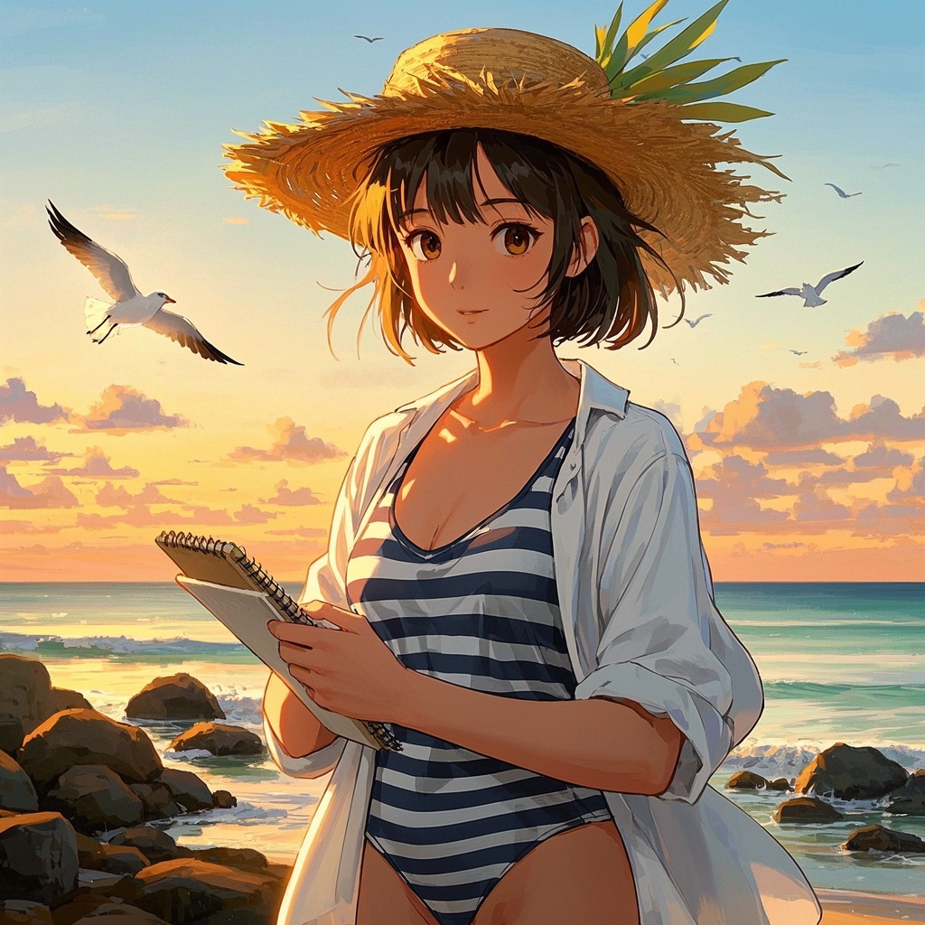 独立插画师_草图到定稿