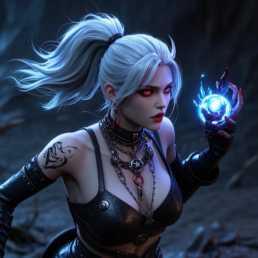 暗黑幻想魔法女巫-影视广告与短片美术指导