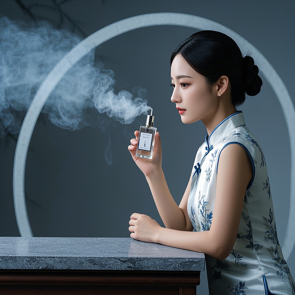 电商主图-统一风格国风美人展示