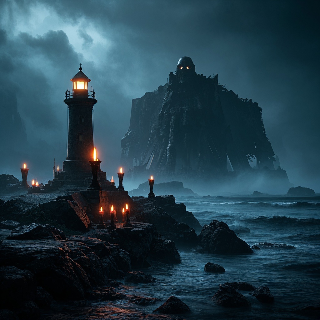 克苏鲁恐怖之夜-影视导演与制片-分镜氛围板