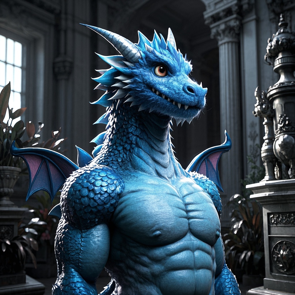 奇幻反差角色艺术肖像-概念设计探索