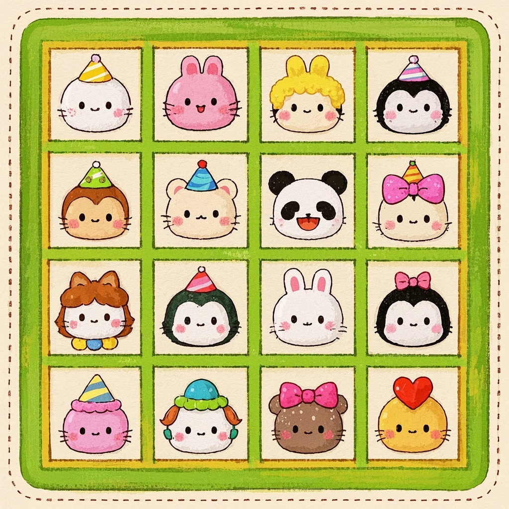 儿童教育App-课程角色头像与勋章生成