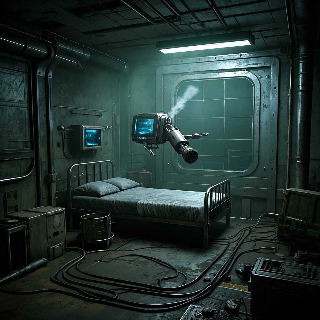 影视从业者-后启示录风格的房间