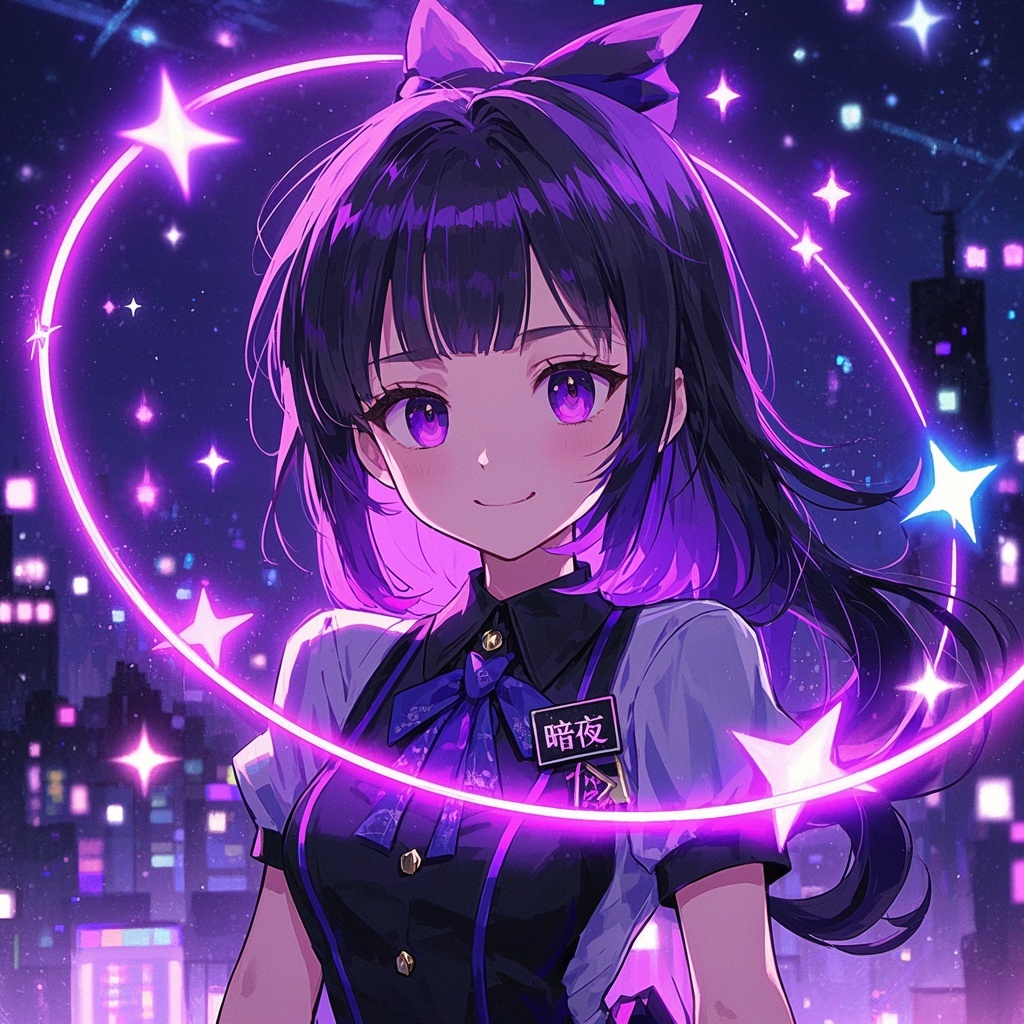 暗夜魔法少女-品牌营销与社媒-活动KV与横幅