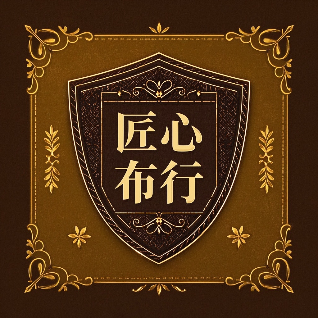 独立服饰主理人-吊牌与织标复古盾徽统一