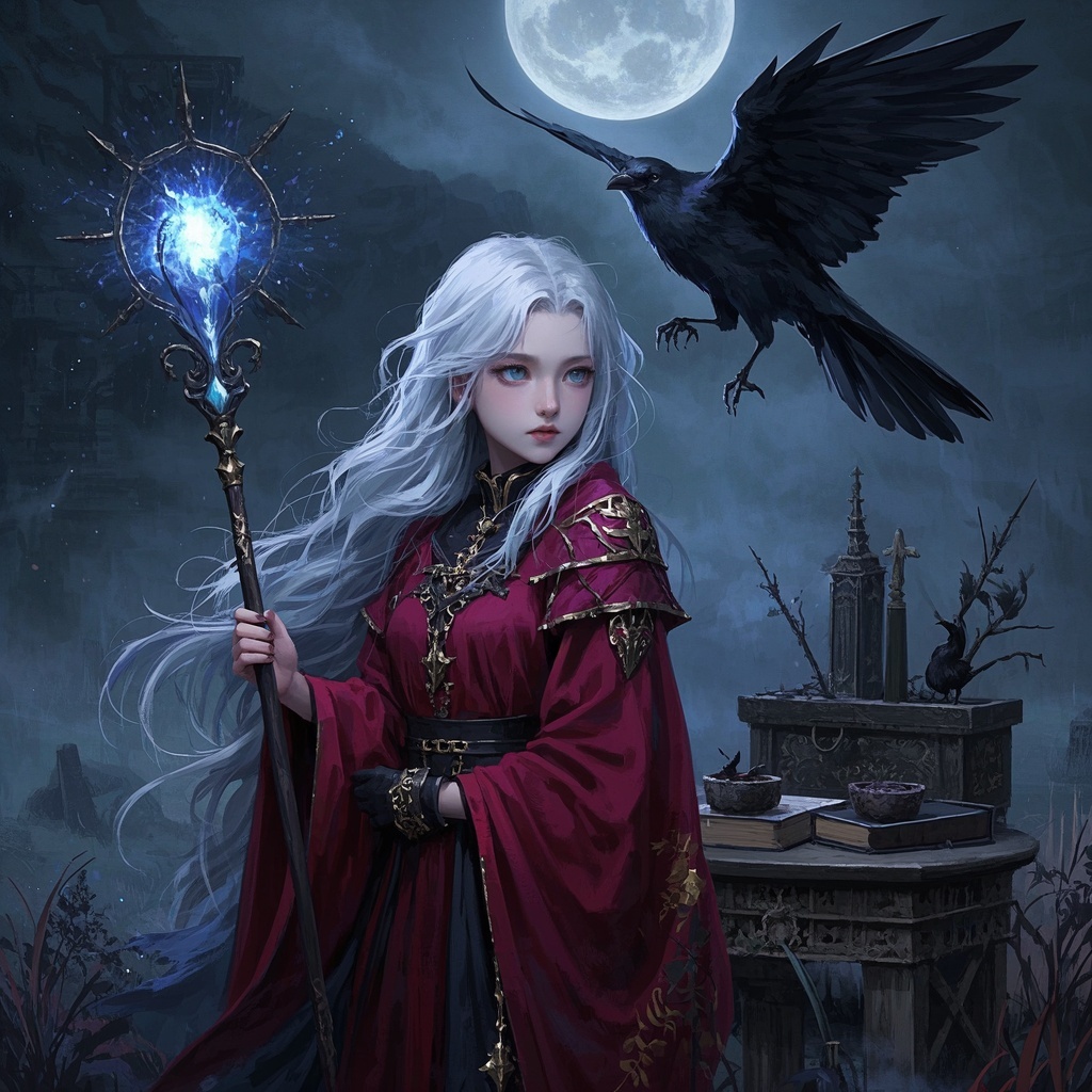 暗夜魔法少女-小说作者与世界观-关键场景插图