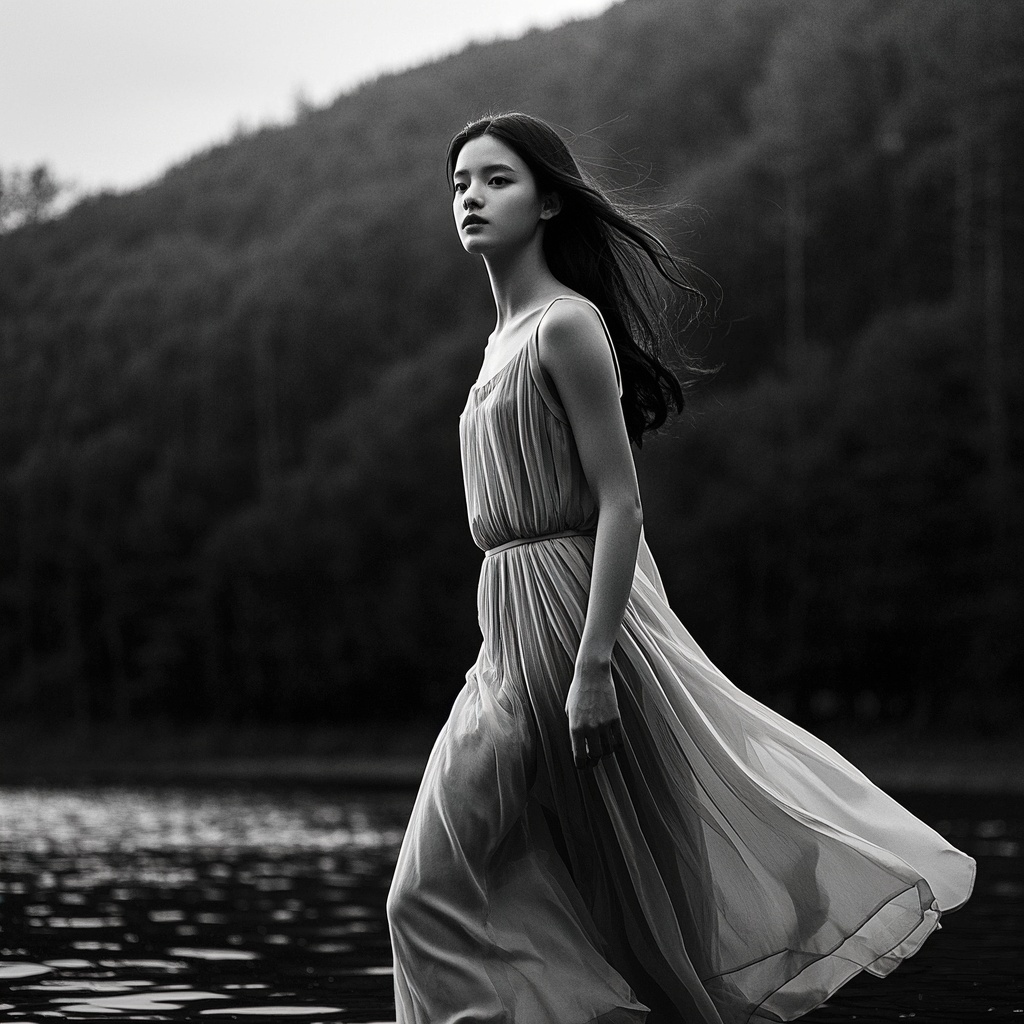 品牌与市场营销经理-系列黑白人像主视觉