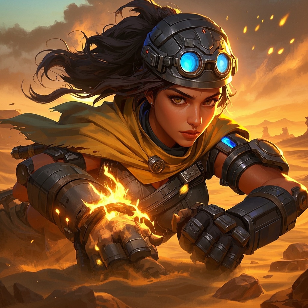 游戏美术与角色设计师-高保真肖像与立绘-奇幻超级英雄肖像艺术